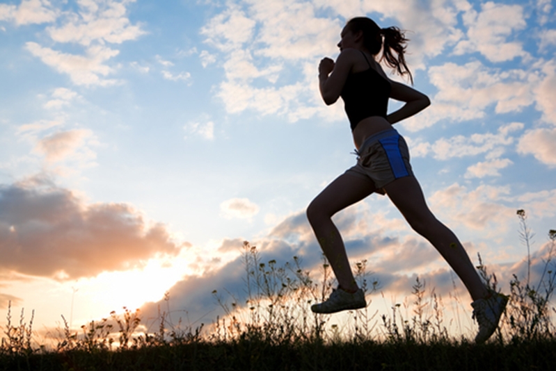 When possible, run during early morning or evening hours when the sun isn't as strong. 