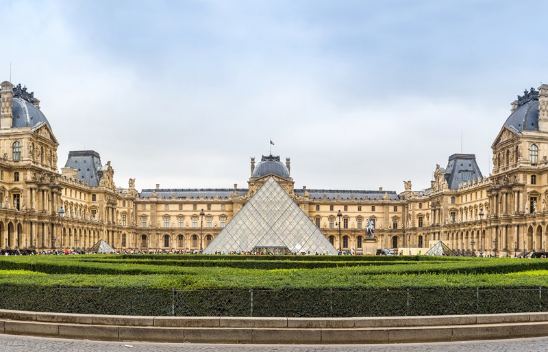The Louvre holds some of the world's most famous painting and sculptures.