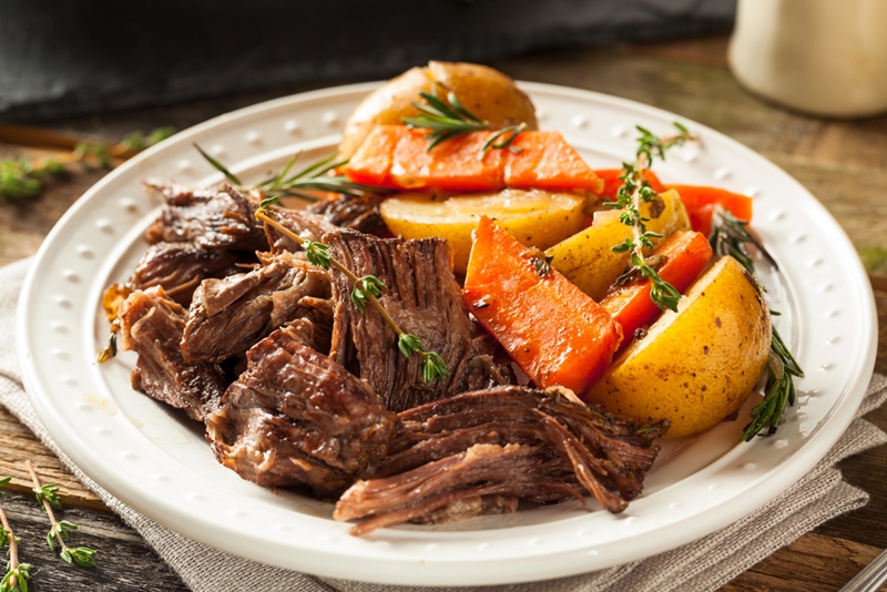 Slow cookers can make almost any meal, including dinner classics like pot roasts.